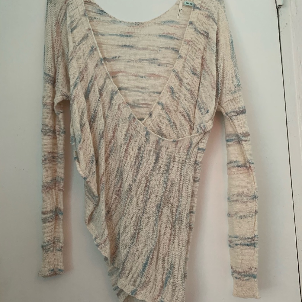 Kimchi Blue Sunny Surplus Wrap Sweater UO Sz XS - Picture 4 of 4